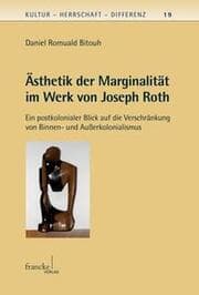 Cover von Ästhetik der Marginalität im Werk von Joseph Roth