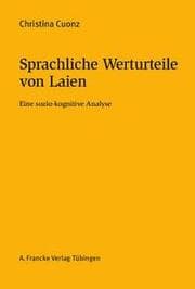Cover von Sprachliche Werturteile von Laien