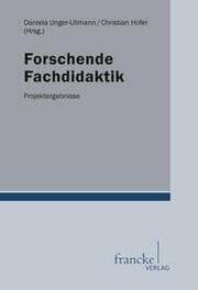 Cover von Forschende Fachdidaktik