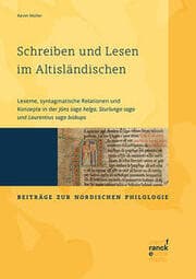 Cover von Schreiben und Lesen im Altisländischen