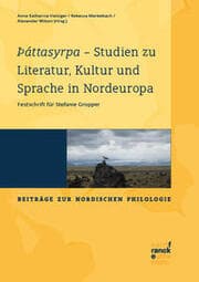Cover von Pattasyrpa - Studien zu Literatur, Kultur und Sprache in Nordeuropa