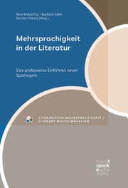 Cover von Mehrsprachigkeit in der Literatur