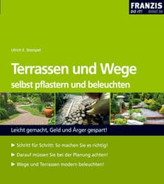 Cover von Terrassen und Wege selbst pflastern und beleuchten