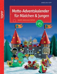 Cover von Motto-Adventskalender für Mädchen & Jungen