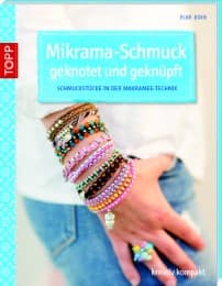 Cover von Mikrama-Schmuck geknotet und geknüpft