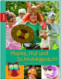Cover von Maske, Hut und Schminkgesicht