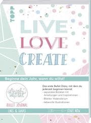 Cover von Bullet Journal Lovely Pastell Lines & Shapes - Live, love, create