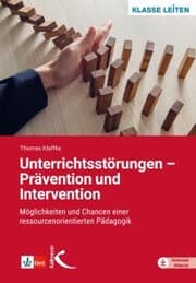 Cover von Unterrichtsstörungen - Prävention und Intervention