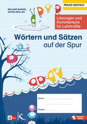 Cover von Wörtern und Sätzen auf der Spur