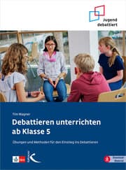 Cover von Debattieren unterrichten ab Klasse 5