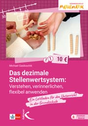 Cover von Das dezimale Stellenwertsystem verstehen, verinnerlichen, flexibel anwenden