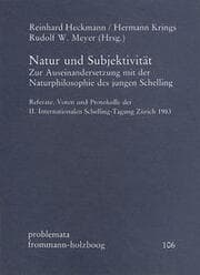 Cover von Natur und Subjektivität