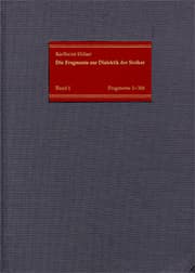 Cover von Die Fragmente zur Dialektik der Stoiker / Neue Sammlung der Texte mit deutscher Übersetzung und Kommentaren