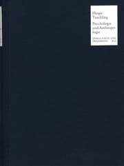 Cover von Psychologie und Anthropologie oder Philosophie des Geistes