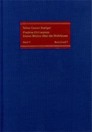Cover von Poetices libri septem V: 6-7