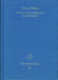 Cover von Erhard Weigel: Werke I