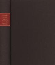 Cover von Indices. Kant-Index. Section 1: Indices zum Kantschen Logikcorpus. Band 5.2: Konkordanz zur Wiener Logik, Zweite Hälfte (F-Z), und Sonderindices
