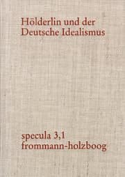 Cover von Hölderlin und der Deutsche Idealismus
