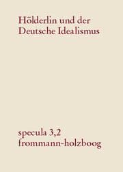 Cover von Hölderlin und der Deutsche Idealismus