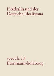 Cover von Hölderlin und der Deutsche Idealismus