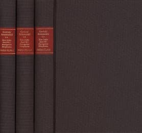 Cover von Kant-Index. Indices zu Wolff und seiner Schule. Fortsetzung. Band 46,1-3: Stellenindex und Konkordanz zu Alexander Gottlieb Baumgartens Metaphysica