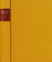 Cover von Nicodemus Frischlin: Sämtliche Werke / Band V: Lyrik I (1562-1572)