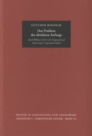 Cover von Das Problem des absoluten Anfangs