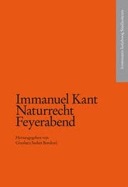Cover von Naturrecht Feyerabend