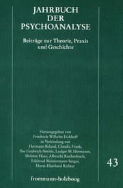 Cover von Jahrbuch der Psychoanalyse / Band 43