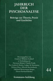 Cover von Jahrbuch der Psychoanalyse / Band 44