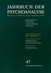 Cover von Jahrbuch der Psychoanalyse / Band 47