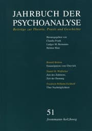 Cover von Jahrbuch der Psychoanalyse / Band 51
