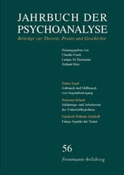 Cover von Jahrbuch der Psychoanalyse / Band 56