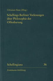 Cover von Schellings Berliner Vorlesungen über Philosophie der Offenbarung