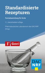 Cover von Standardisierte Rezepturen