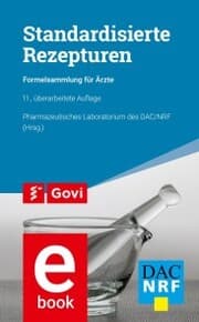 Cover von Standardisierte Rezepturen