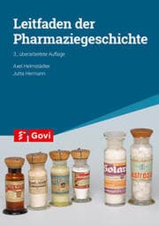 Cover von Leitfaden der Pharmaziegeschichte