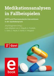 Cover von Medikationsanalysen in Fallbeispielen