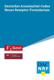 Cover von Deutscher Arzneimittel-Codex® / Neues Rezeptur-Formularium® (DAC/NRF) - DVD-ROM-Version