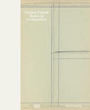 Cover von Helmut Federle