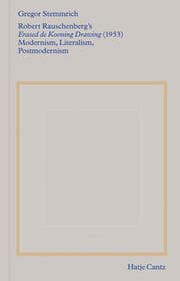 Cover von Robert Rauschenberg's 'Erased de Kooning Drawing' (1953)