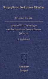 Cover von Johannes VIII. Palaiologos und das Konzil von Ferrara-Florenz (1438/39)