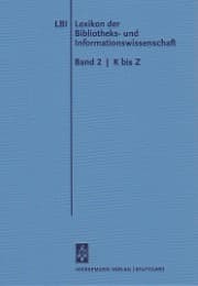 Cover von Lexikon der Bibliotheks- und Informationswissenschaft 2