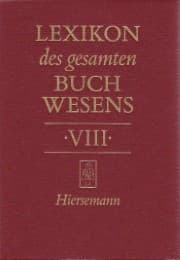 Cover von Lexikon des gesamten Buchwesens
