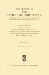 Cover von Reallexikon für Antike und Christentum
