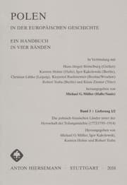 Cover von Polen in der europäischen Geschichte
