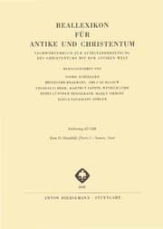 Cover von Reallexikon für Antike und Christentum