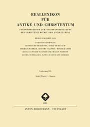 Cover von Reallexikon für Antike und Christentum