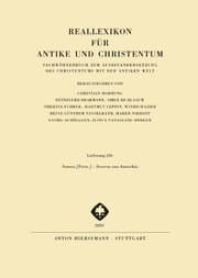 Cover von Reallexikon für Antike und Christentum
