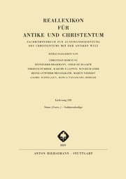 Cover von Reallexikon für Antike und Christentum